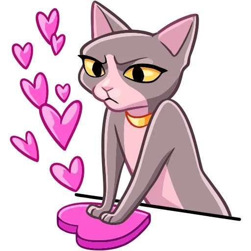 ❤️ Эмодзи «Рамзес и Клео» для Telegram