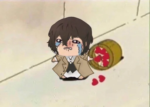 😭 Стикер «ﾁｬﾝ» для Telegram