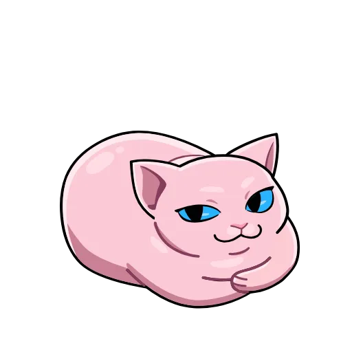 😺 Стикер «Рамзес — и точка. Анимированный» для Telegram