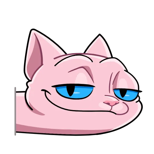 😺 Эмодзи «Рамзес и точка» для Telegram