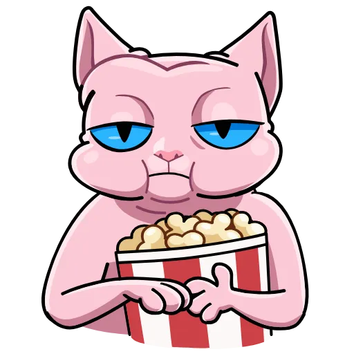 😺 Эмодзи «Рамзес и точка» для Telegram