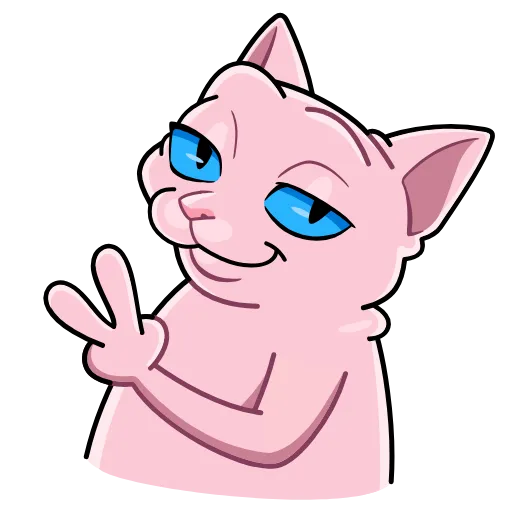 ✌️ Эмодзи «Рамзес и точка» для Telegram