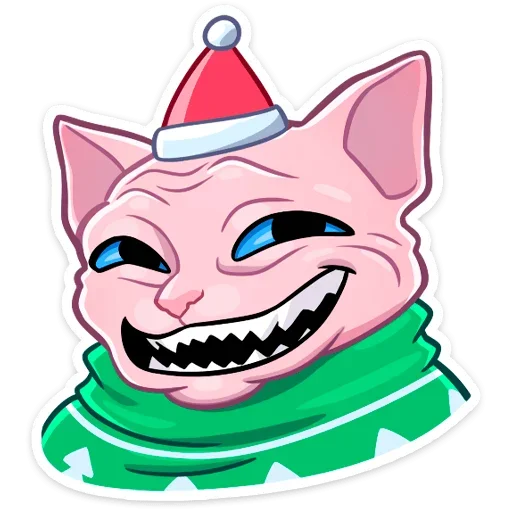 😀 Стикер «Нарядный Рамзес» для Telegram