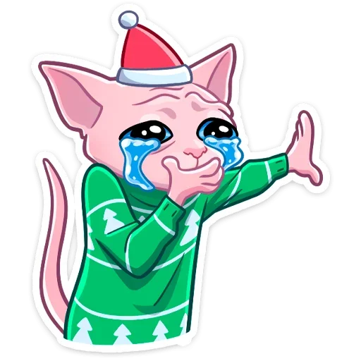 😢 Стикер «Нарядный Рамзес» для Telegram