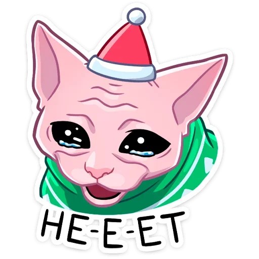 🙅‍♂️ Стикер «Нарядный Рамзес» для Telegram