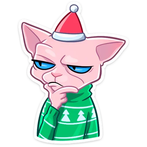 🤔 Стикер «Нарядный Рамзес» для Telegram