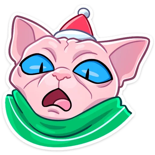 😱 Стикер «Нарядный Рамзес» для Telegram