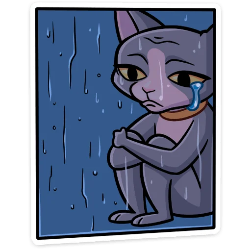😢 Стикер «Рамзес и Клео» для Telegram