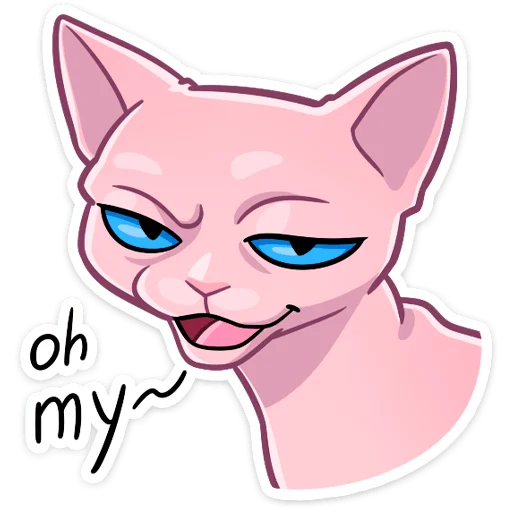 😏 Стикер «Рамзес и Клео» для Telegram