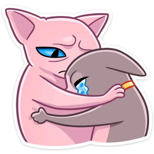 😭 Стикер «Рамзес и Клео» для Telegram