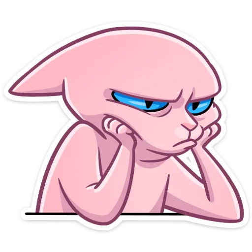 😡 Стикер «Рамзес и Клео» для Telegram