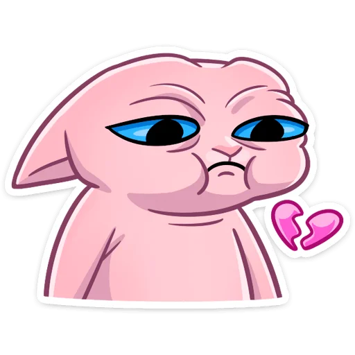 💔 Стикер «Рамзес и Клео» для Telegram