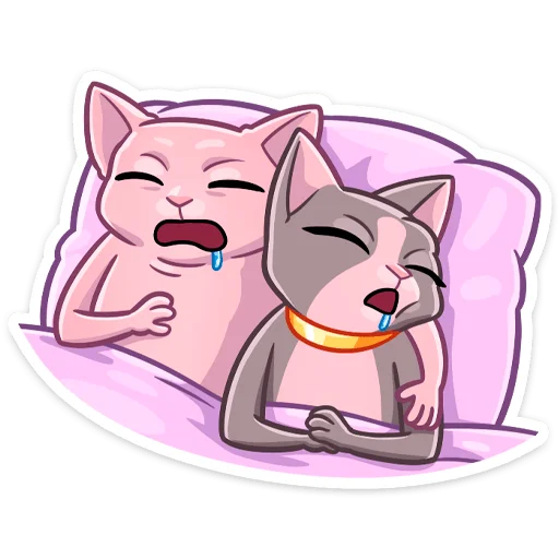 🤤 Стикер «Рамзес и Клео» для Telegram
