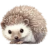 Стикер 5 ⭐ Ёжик