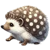 Стикер 30 ⭐ Ёжик