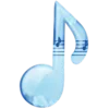 Стикер 60 ⠀⠀ ⠀ Random blue