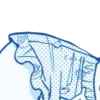 Стикер 46 ⠀⠀ ⠀ Random blue