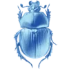 Стикер 58 ⠀⠀ ⠀ Random blue