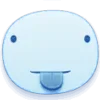 Стикер 39 ⠀⠀ ⠀ Random blue