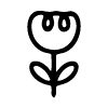 Стикер 16 #adaptive #font #random