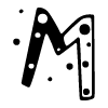 Стикер 46 #adaptive #font #random