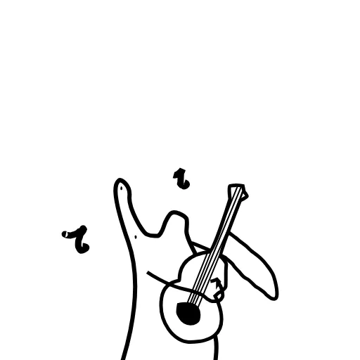 🎸 Стикер «Random Animation» для Telegram