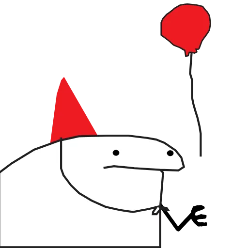 🎈 Стикер «Random Animation» для Telegram