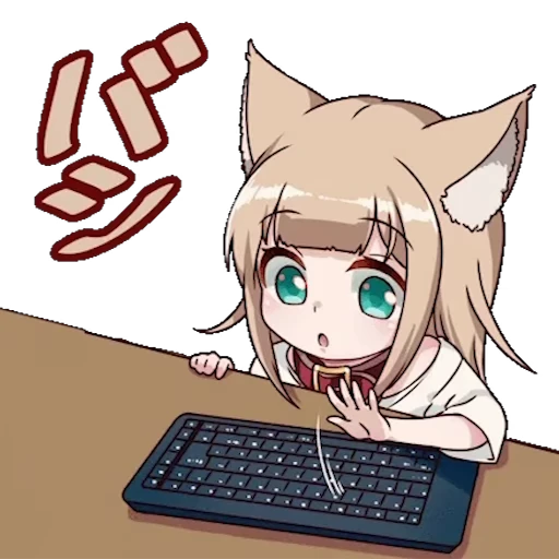 ⌨️ Стикер «Random Anime» для Telegram