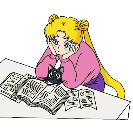 🐈‍⬛ Стикер «Random Anime» для Telegram