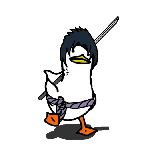 🦆 Стикер «Random Anime» для Telegram