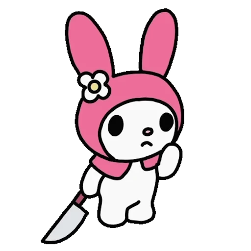 🐰 Стикер «Random Anime» для Telegram