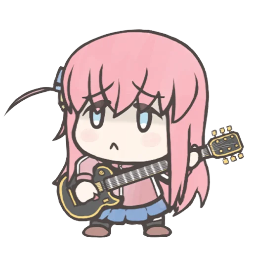 🎸 Стикер «Bocchi the Rock! ?» для Telegram