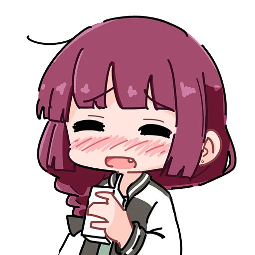 🧃 Стикер «Bocchi the Rock! ?» для Telegram