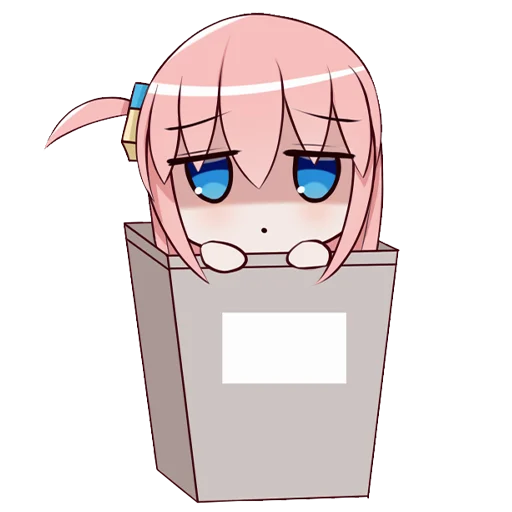 😐 Стикер «Bocchi the Rock! ?» для Telegram