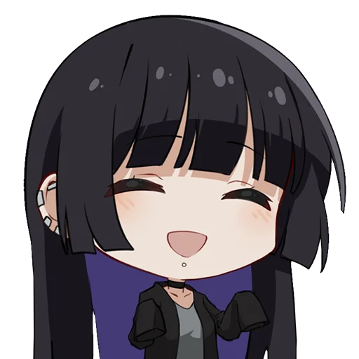 ☺️ Стикер «Bocchi the Rock! ?» для Telegram