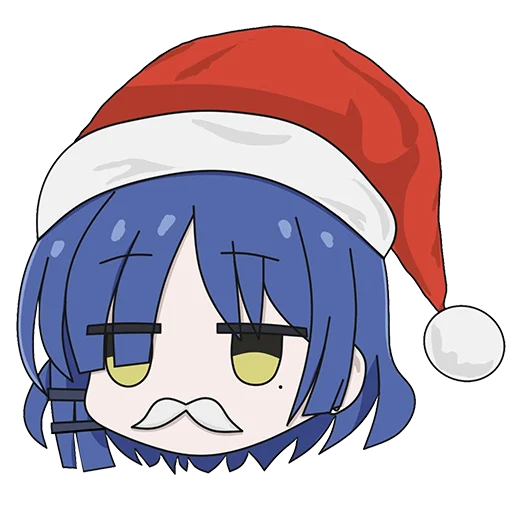 🎅 Стикер «Bocchi the Rock! ?» для Telegram