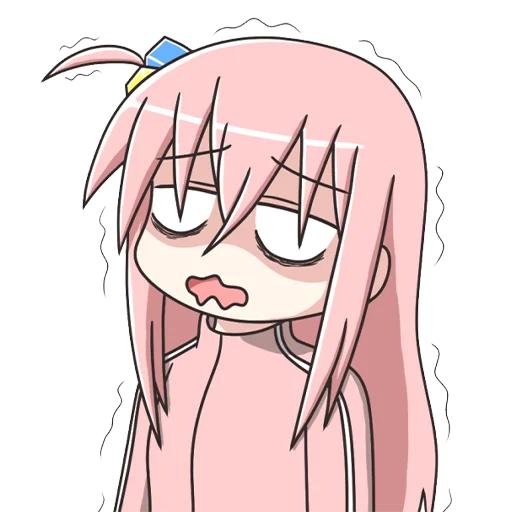 😨 Стикер «Bocchi the Rock! ?» для Telegram