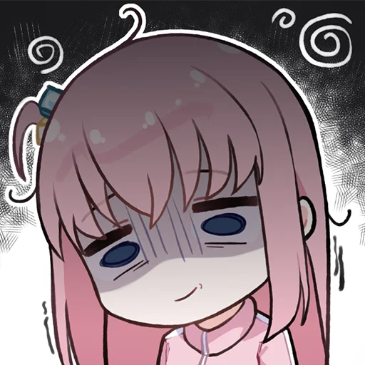 😨 Стикер «Bocchi the Rock! ?» для Telegram