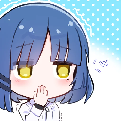 🫢 Стикер «Bocchi the Rock! ?» для Telegram