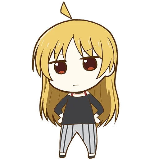 😐 Стикер «Bocchi the Rock! ?» для Telegram
