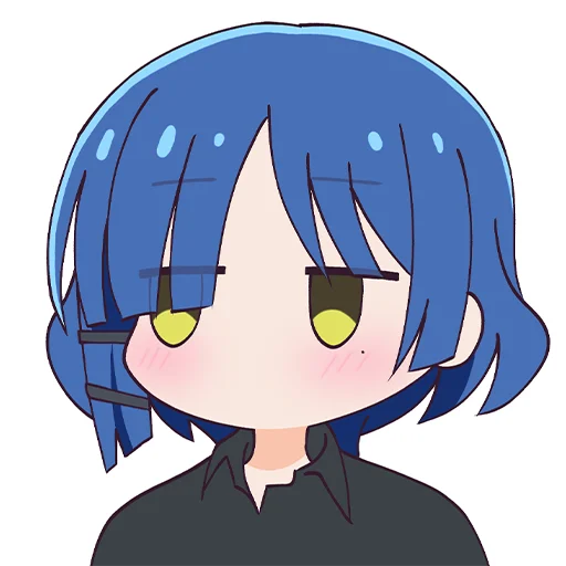 😶 Стикер «Bocchi the Rock! ?» для Telegram