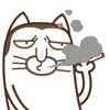 Стикер 18 random cats