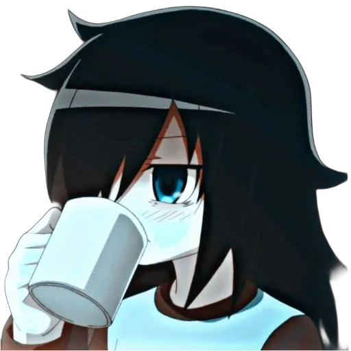 🍵 Стикер «Anime emotions» для Telegram