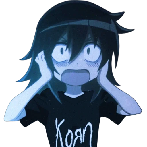 😳 Стикер «Anime emotions» для Telegram