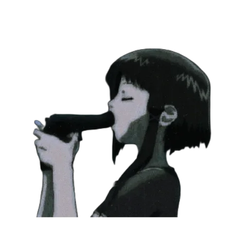 🔫 Стикер «Anime emotions» для Telegram
