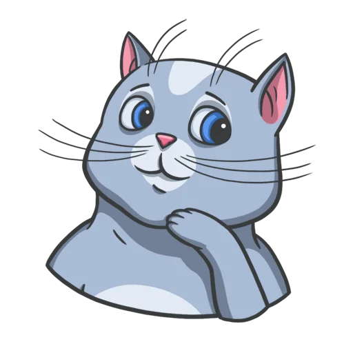 😉 Стикер «Random funny cats» для Telegram