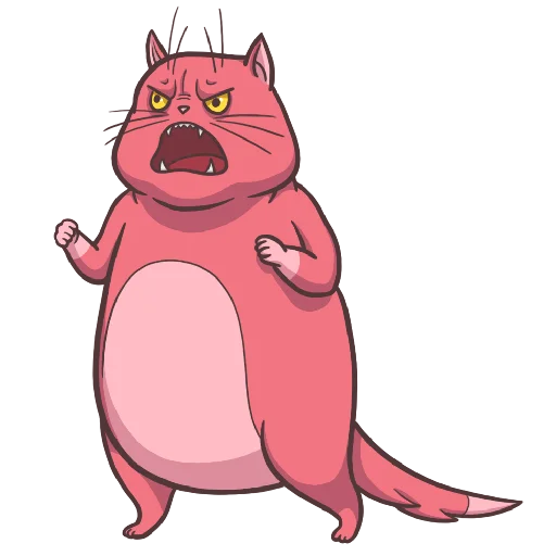 😡 Стикер «Random funny cats» для Telegram