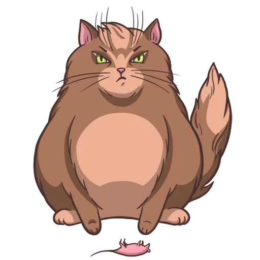 😡 Стикер «Random funny cats» для Telegram