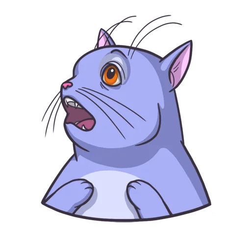 🤯 Стикер «Random funny cats» для Telegram
