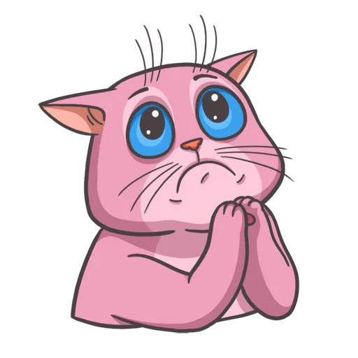 🙏 Стикер «Random funny cats» для Telegram